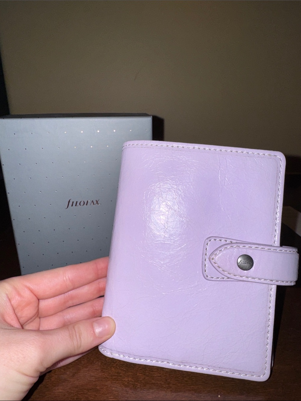 Filofax Pocket Malden in Light Purple